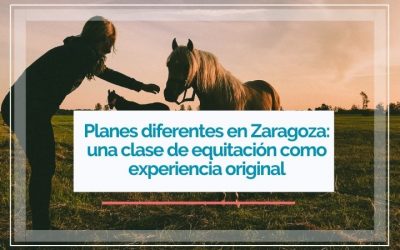 Planes diferentes en Zaragoza: una clase de equitación como experiencia original